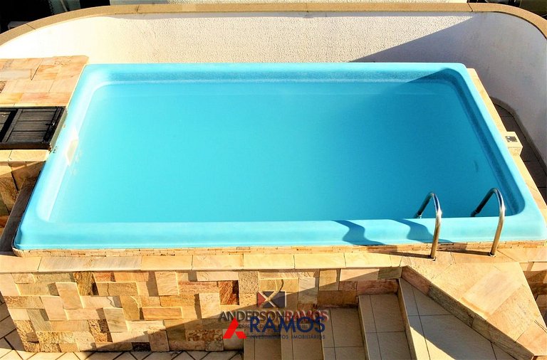 1027 - Cobertura duplex com piscina em Bombinhas