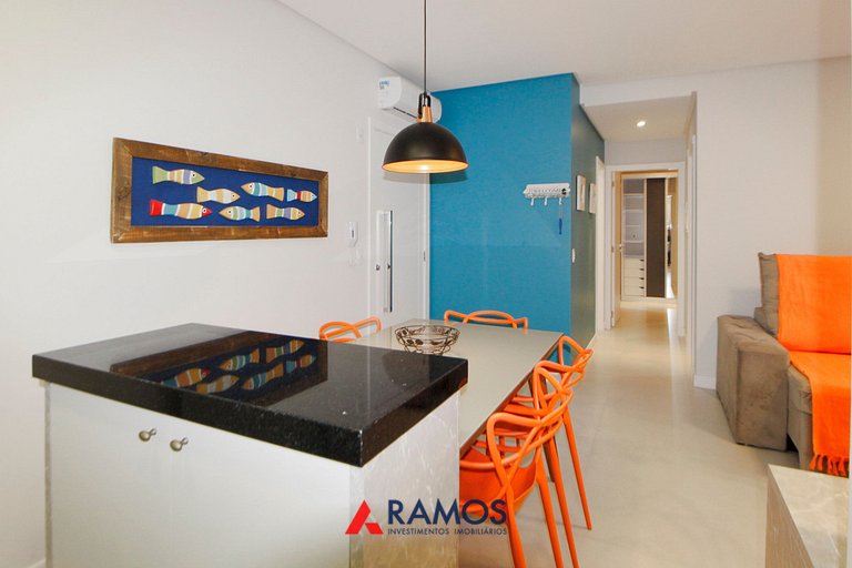 1087 Apto na praia de Bombinhas