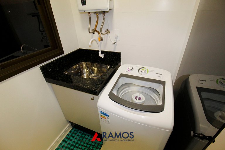 1087 Apto na praia de Bombinhas