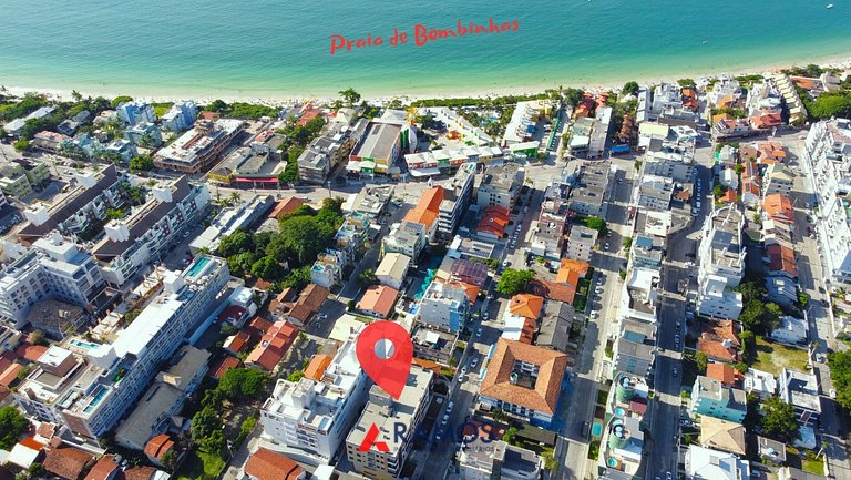 1087 Apto na praia de Bombinhas