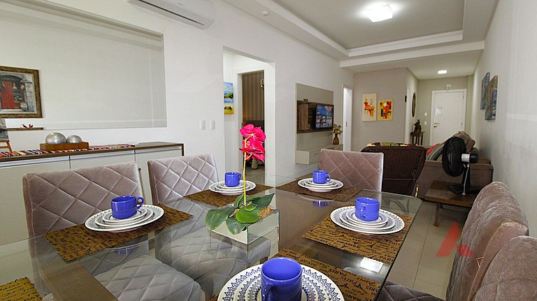 1067 - Apartamento para locação em Bombinhas com 03 suítes