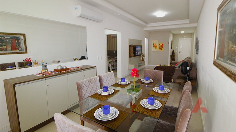 1067 - Apartamento para locação em Bombinhas com 03 suítes