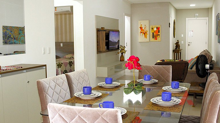 1067 - Apartamento para locação em Bombinhas com 03 suítes