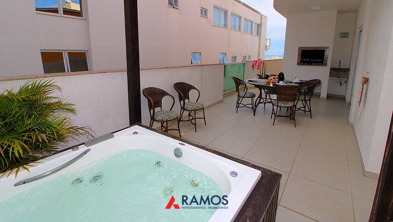 1061 - Excelente Cobertura com Hidromassagem