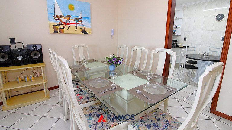 1038 - Apartamento com vista para o mar Bombinhas