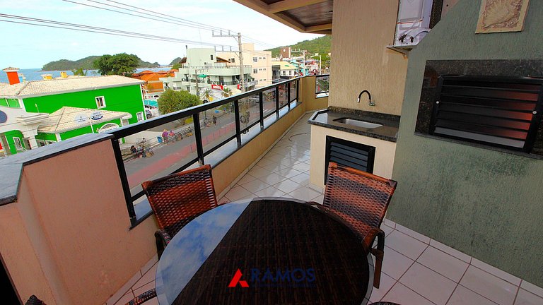 1038 - Apartamento com vista para o mar Bombinhas
