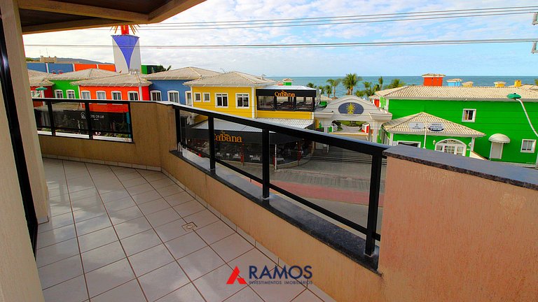 1038 - Apartamento com vista para o mar Bombinhas