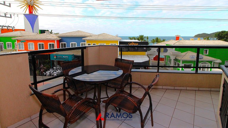 1038 - Apartamento com vista para o mar Bombinhas