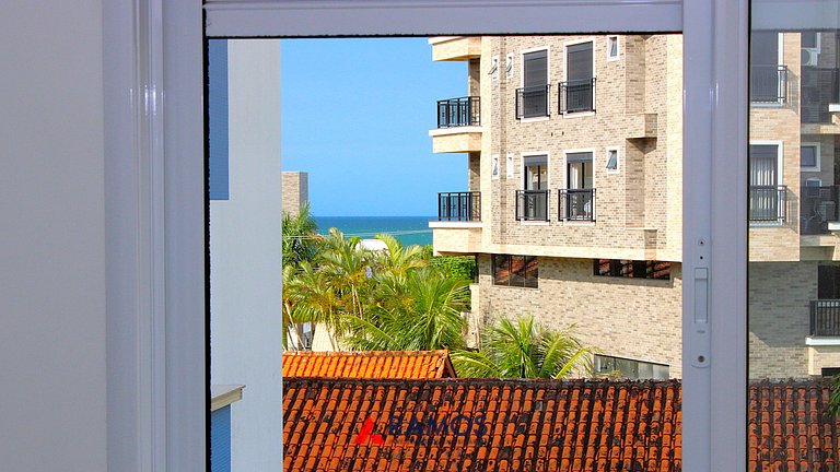 1071 - Apartamento com 2 Suítes na Praia de Bombinhas,