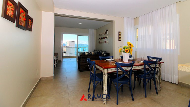 1079 - Apartamento com vista para o mar em Bombinhas