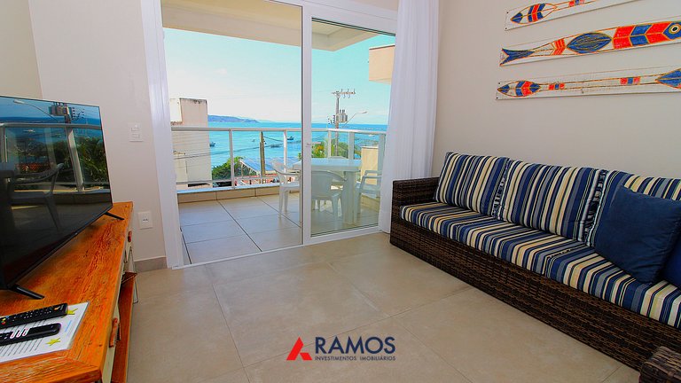 1079 - Apartamento com vista para o mar em Bombinhas