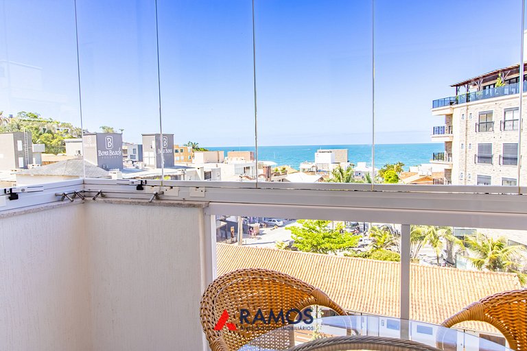 1064- Excelente apto na praia de Bombinhas