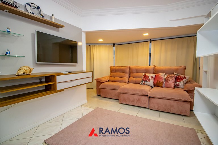 1025 Ampla cobertura duplex na Praia de Bombinhas 50mts do m