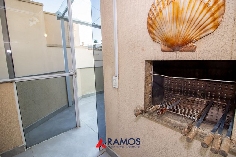 1025 Ampla cobertura duplex na Praia de Bombinhas 50mts do m