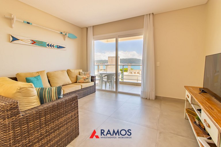 1078 - Apartamento com vista para o mar em Bombinhas
