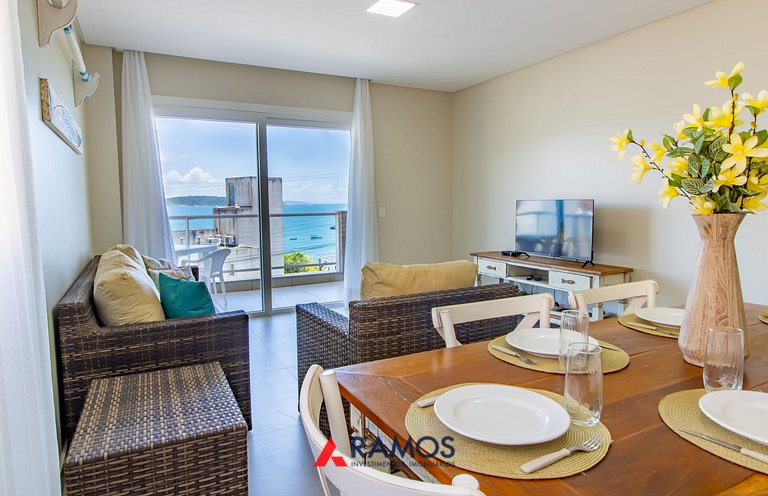 1078 - Apartamento com vista para o mar em Bombinhas