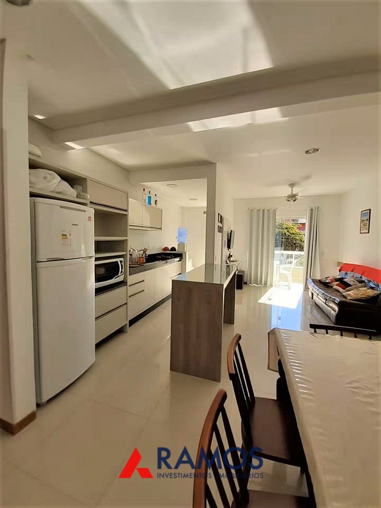 1091 - Apartamento na praia de Quatro Ilhas