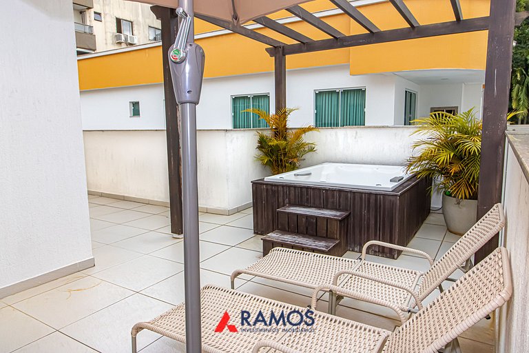 1061 - Excelente Cobertura com Hidromassagem
