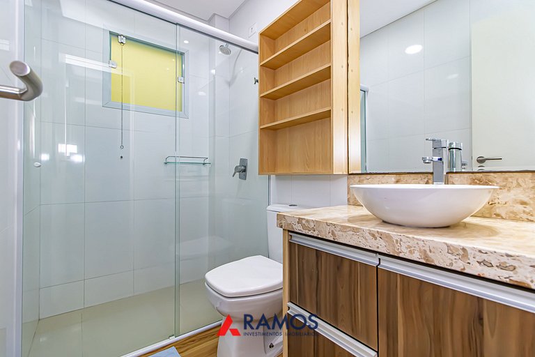 1059 - Lindo Apartamento com vista mar
