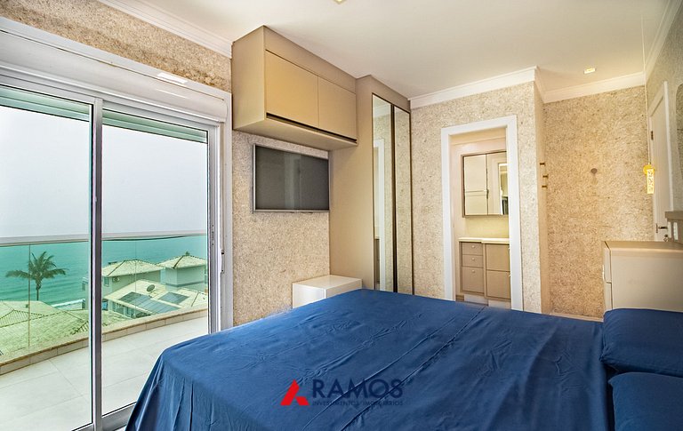 1062 - Linda cobertura com vista panorâmica para a Praia de